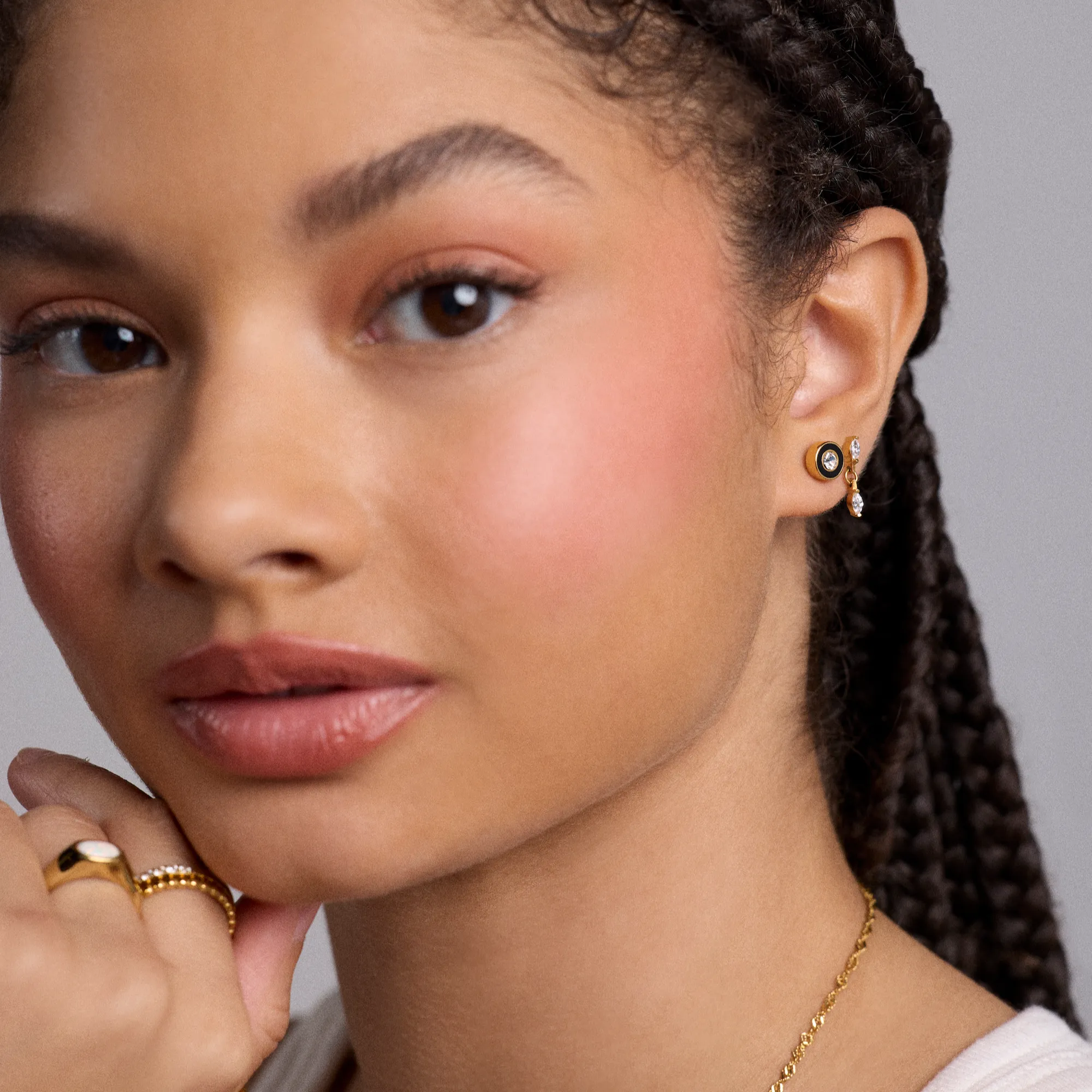 Single Evelyn Stud Earring