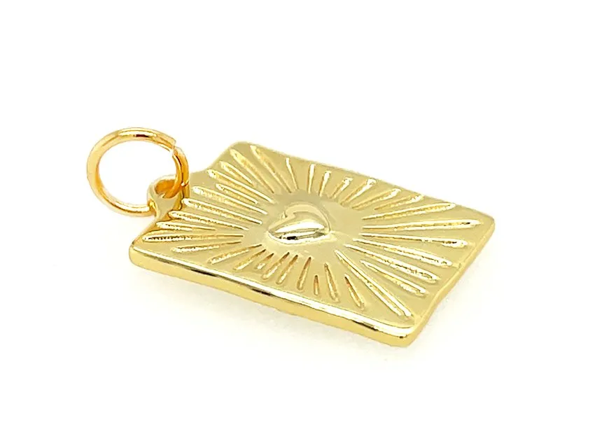Sunshine Heart Pendant
