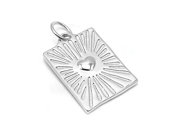Sunshine Heart Pendant