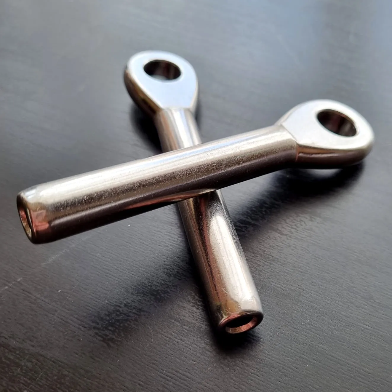 Swage Stud Eyes - Stainless Steel - 3mm