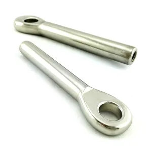 Swage Stud Eyes - Stainless Steel - 3mm