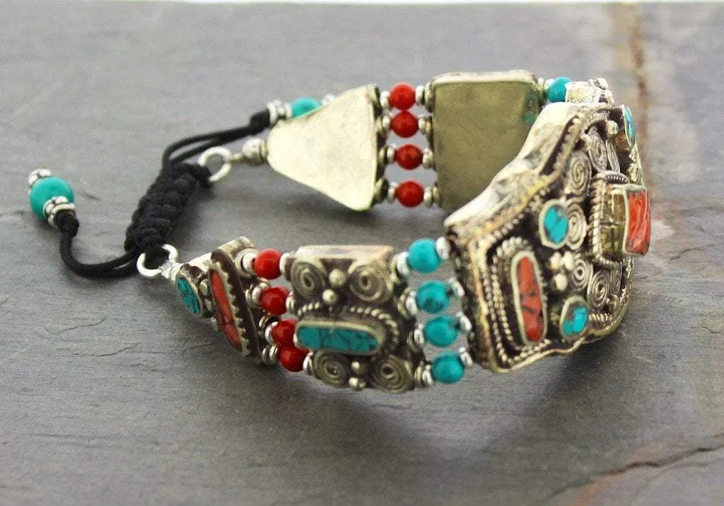 Tibetan Traditions Adjustable Bracelet