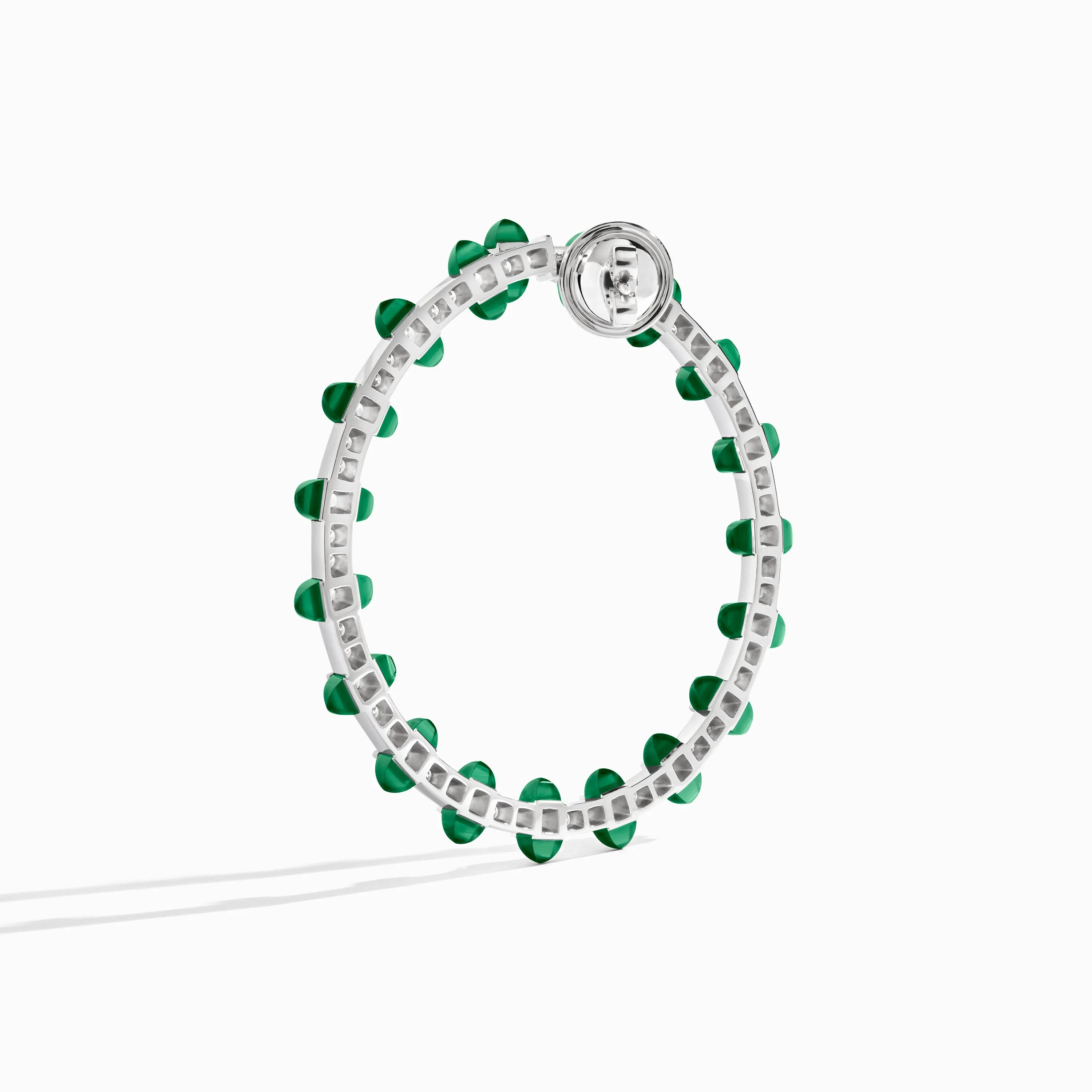 Tip-Top Diamond Halo Earrings