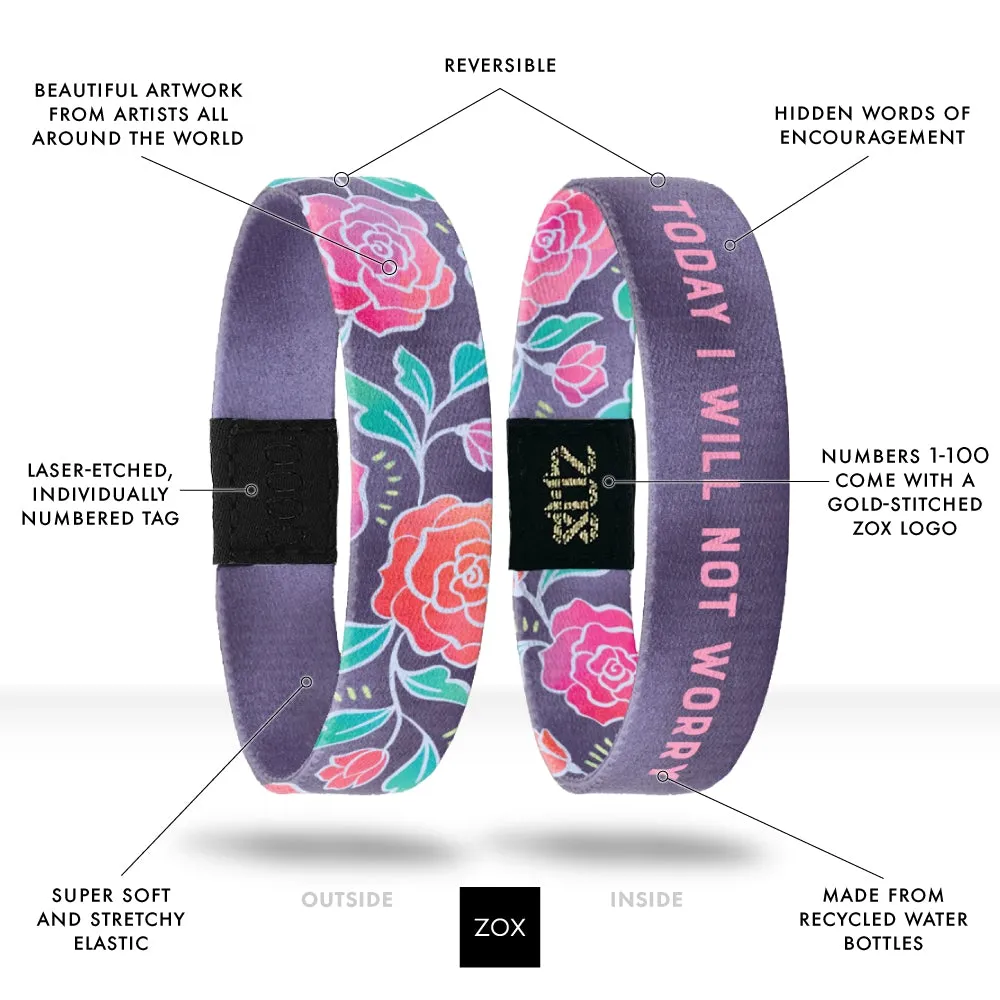 Today I Will Not Worry Bracelet
