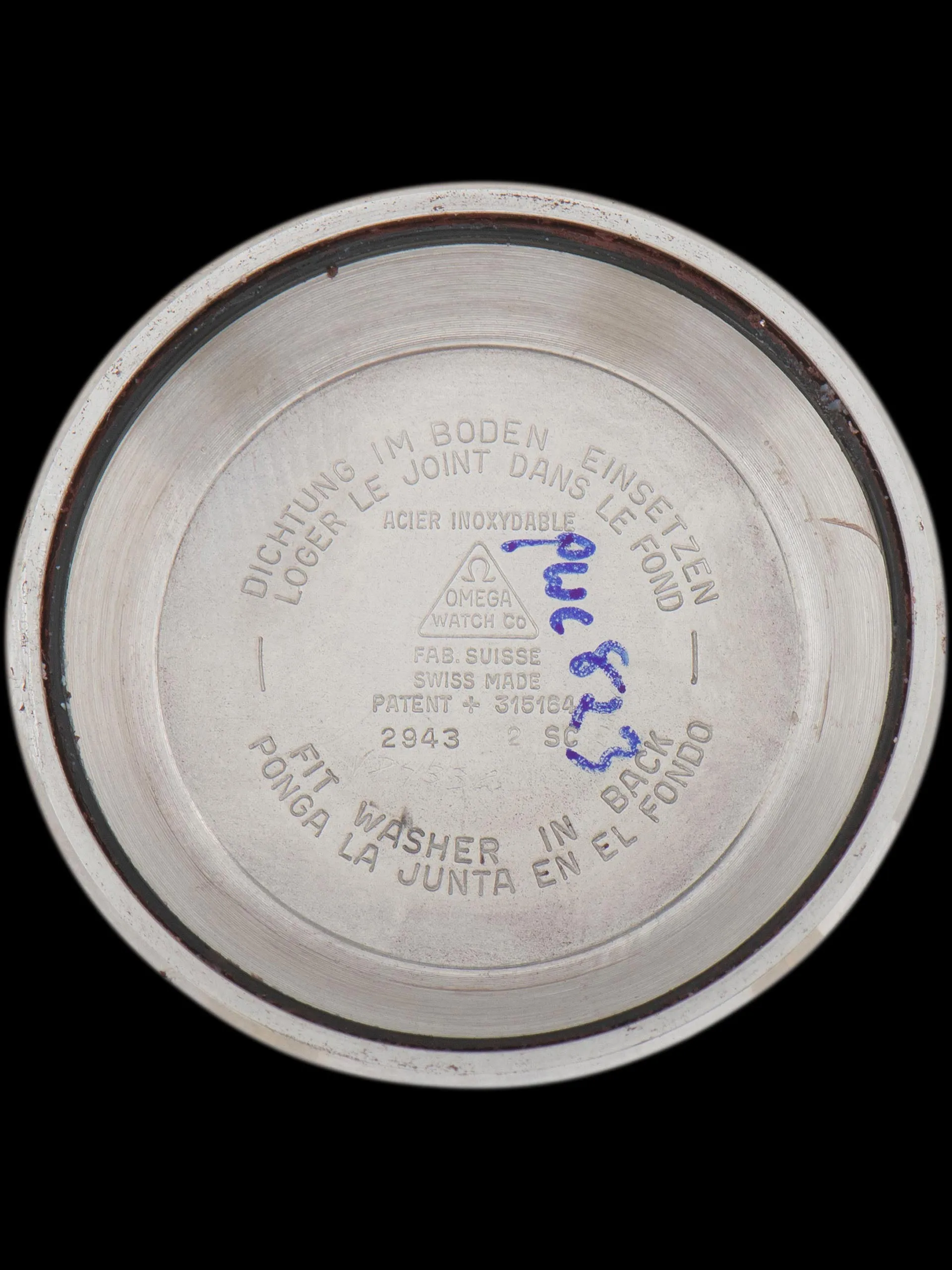 Sure! The optimized title for this e-commerce product in English with modifiers could be: Vintage 1958 Tropical Omega Constellation Calendar Watch (Ref. 2943 2 SC) - Rare Luxury Timepiece