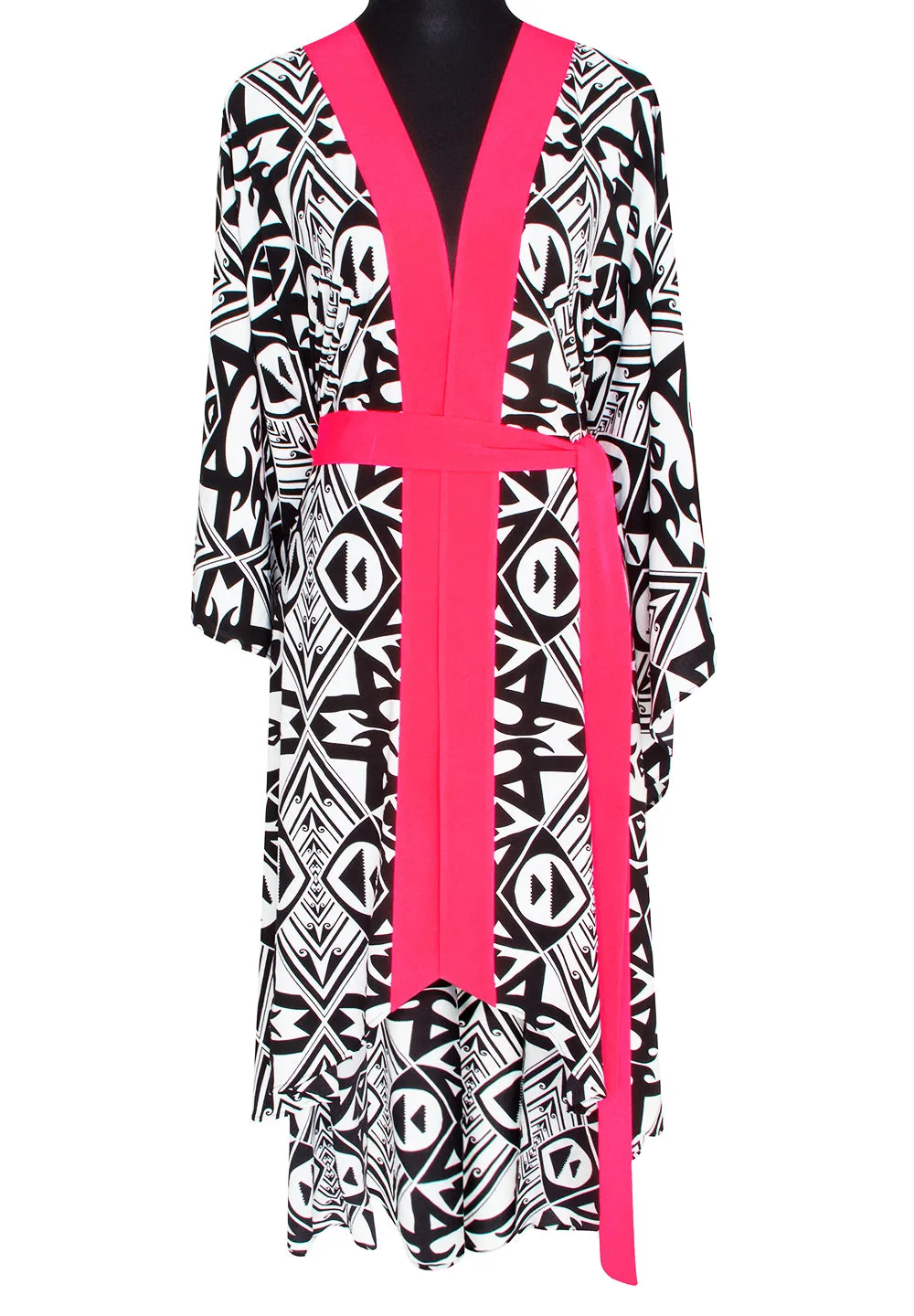 Tulum – Tribal Kimono Love (Neon Coral)