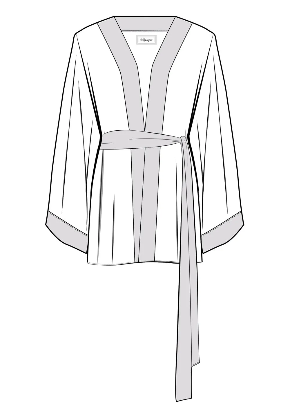 Tulum – Tribal Kimono Love (Neon Coral)