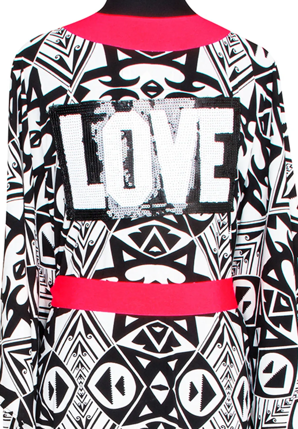 Tulum – Tribal Kimono Love (Neon Coral)