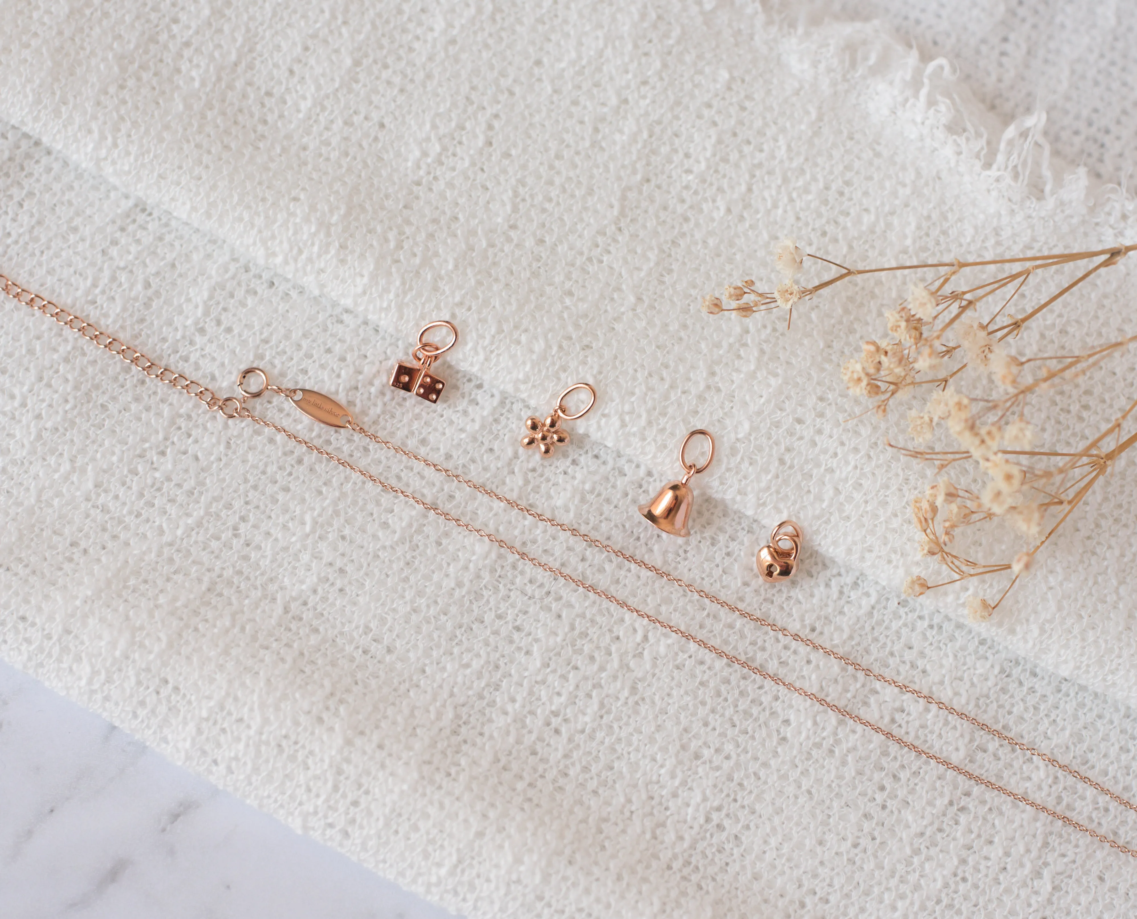 Twinkle Bell Pendant - Rose Gold