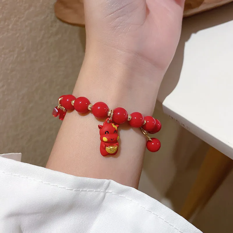 Year Of The Ox Transshipment Red String Bracelet